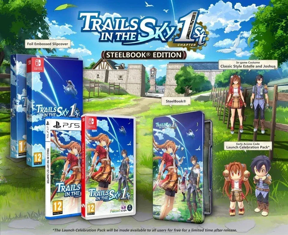 Trails in the Sky: 1st Chapter / Steelbook Edition - Nintendo Switch - GD Games 
