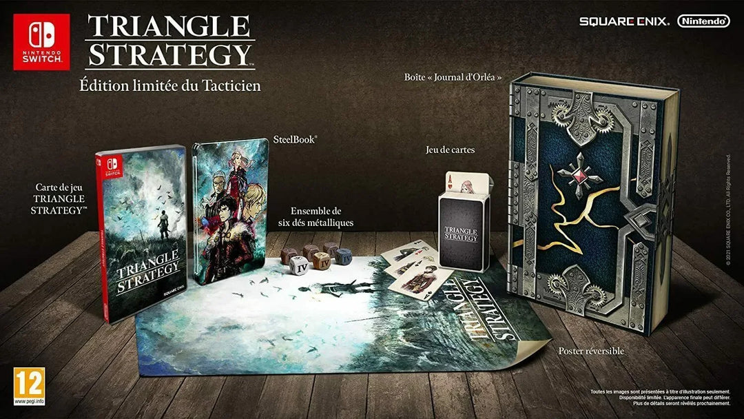 Triangle Strategy Tactician’s Limited Edition - Nintendo Switch - GD Games