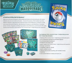 Twilight Masquerade Elite Trainer Box - Pokemon TCG - GD Games