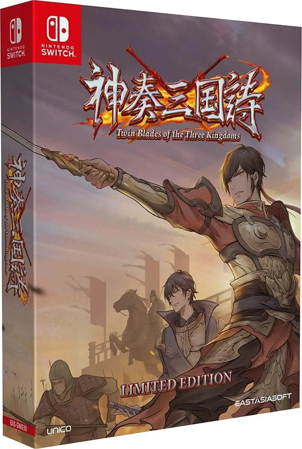 Twin Blades of the Three Kingdoms Limited Edition - Nintendo Switch - GD Games