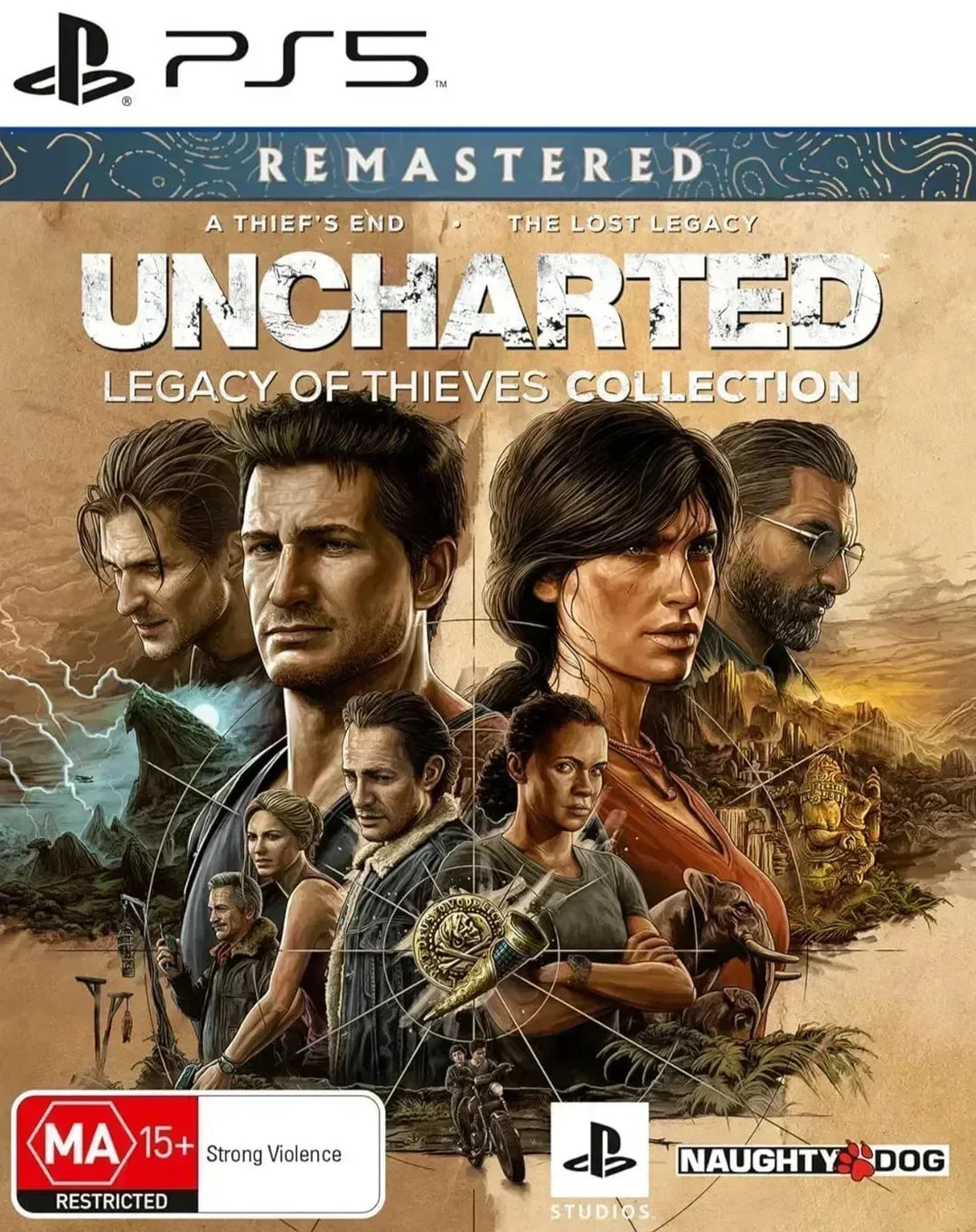 Uncharted: Legacy of Thieves Collection / PS5 / Playstation 5 - GD Games 