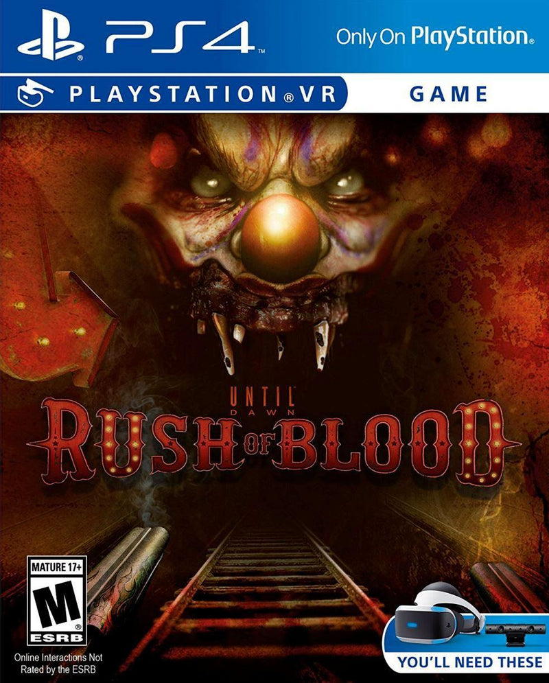 Until Dawn: Rush of Blood - Playstation 4/ VR - GD Games 