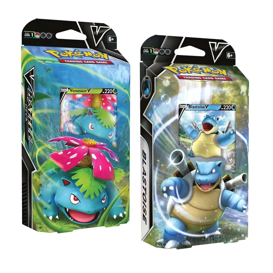 Venusaur V & Blastoise V Battle Deck - Pokemon TCG - GD Games 