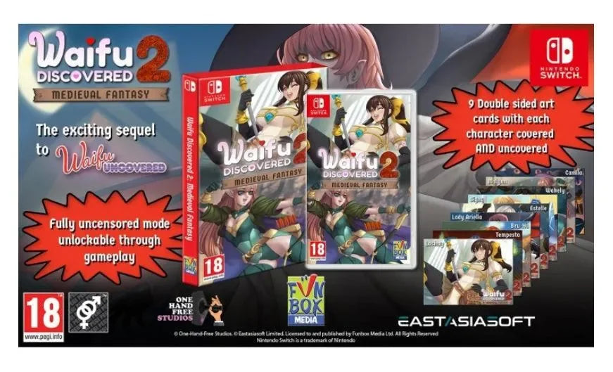 Waifu Discovered 2: Medieval Fantasy - Nintendo Switch - GD Games