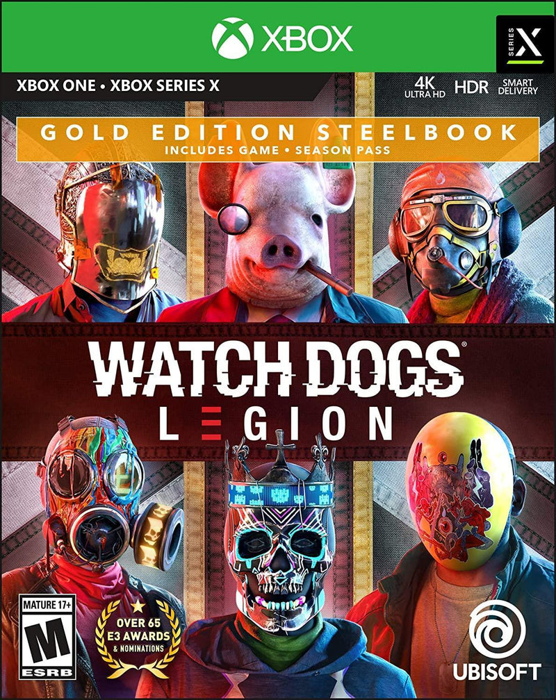 Watch Dogs Legion Gold Steel Book Edition - Xbox One - GD Games 