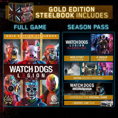 Watch Dogs Legion Gold Steel Book Edition - Xbox One - GD Games 