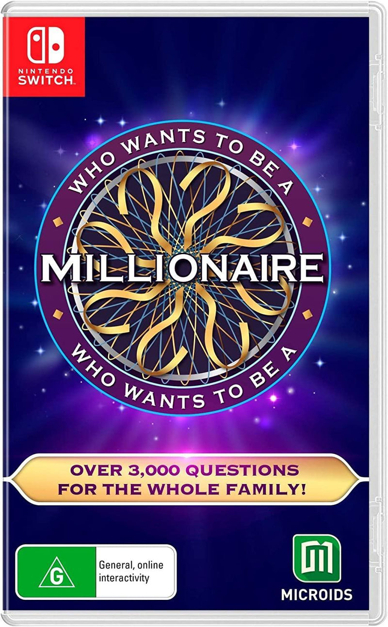 Who Wants to Be A Millionaire - Nintendo Switch - GD Games 