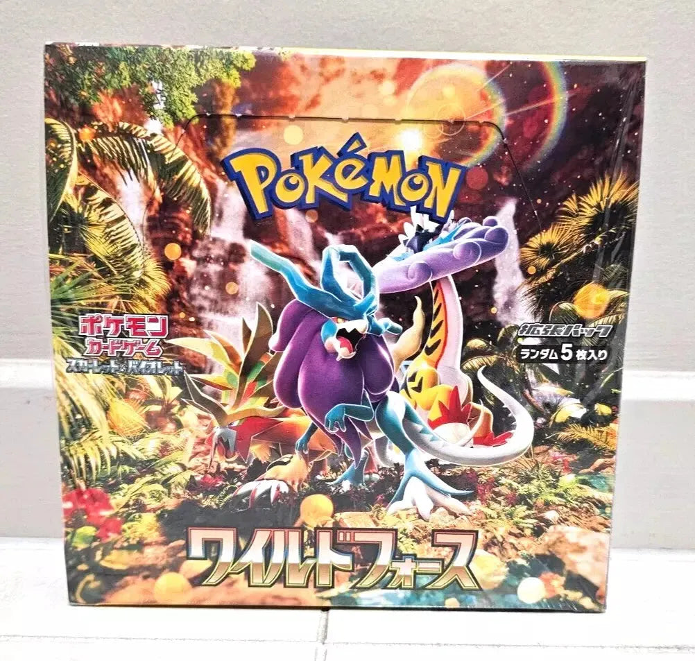 Wild Force Booster Box (JPN) - Pokemon TCG - GD Games 
