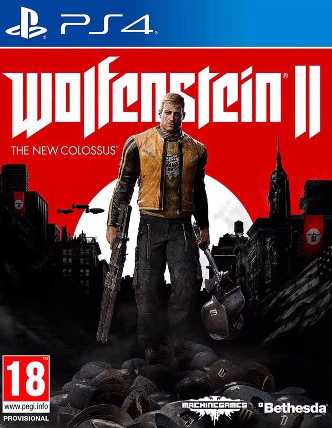 Wolfenstein II The New Colossus - Playstation 4 - GD Games 