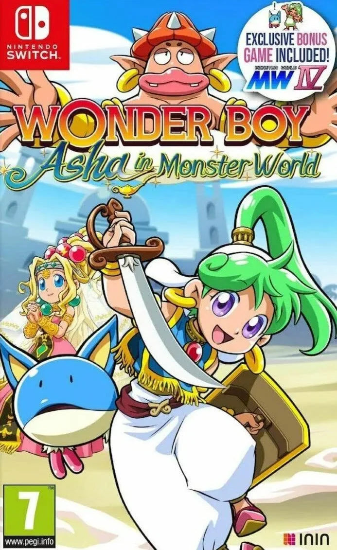 Wonder Boy: Asha In Monster World - Nintendo Switch - GD Games