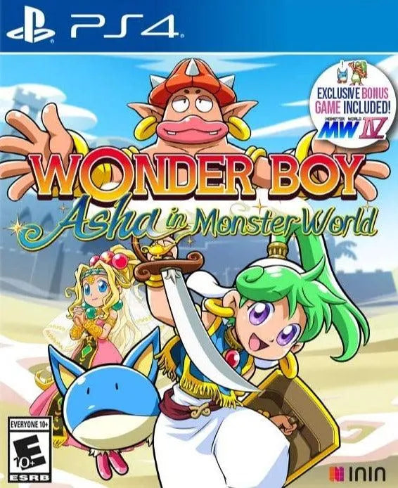 Wonder Boy: Asha In Monster World / PS4 / Playstation 4 - GD Games 