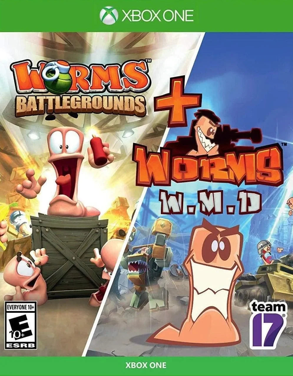 Worms Battlegrounds + Worms WMD -  Xbox One - GD Games