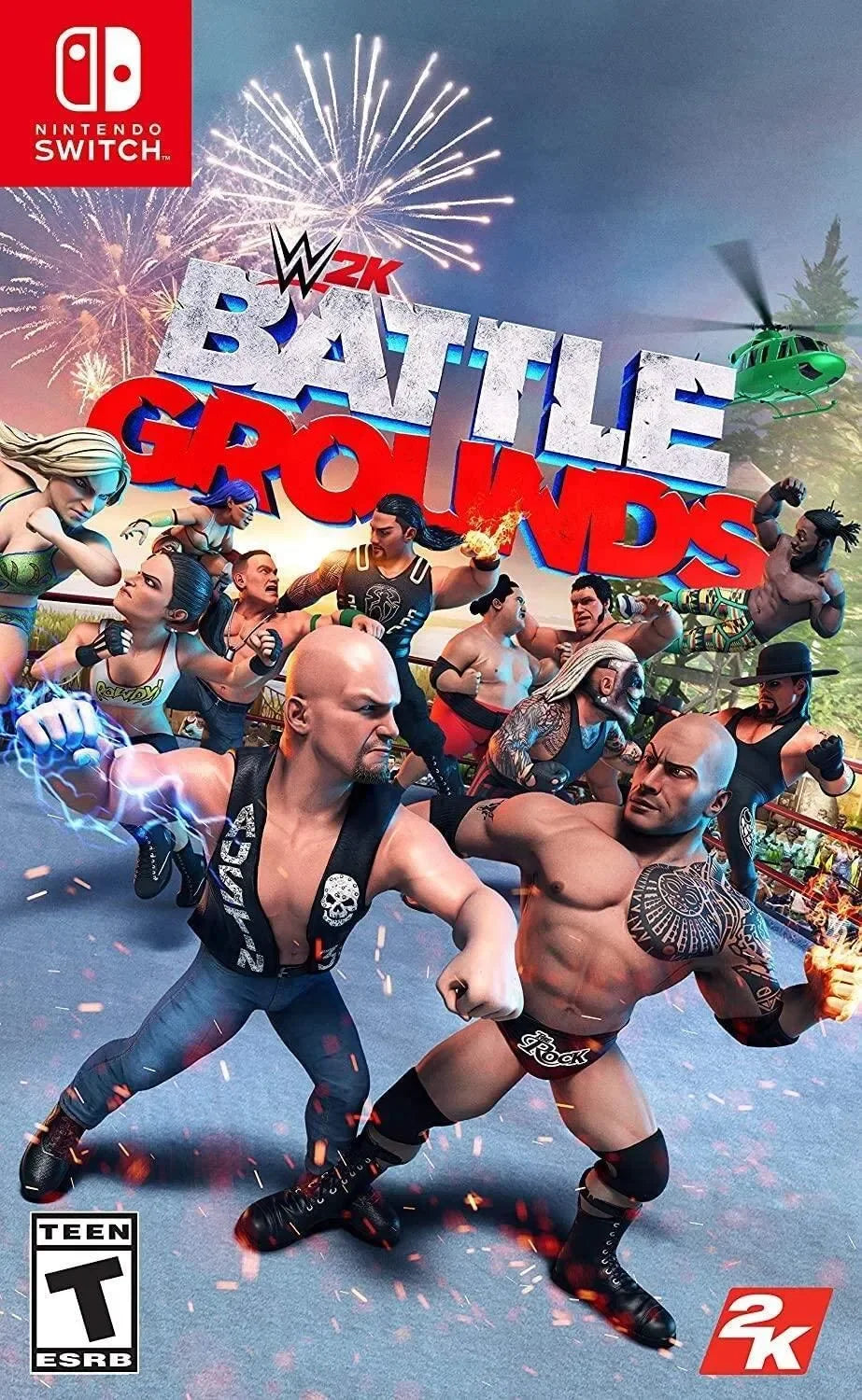 WWE 2k Battlegrounds (cartridge version) - Nintendo Switch - GD Games