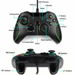 Xbox One Controller Wired - GD Games 