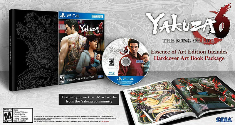 Yakuza 6: The Song of Life Essence of Art Edition - Playstation 4 - GD Games 